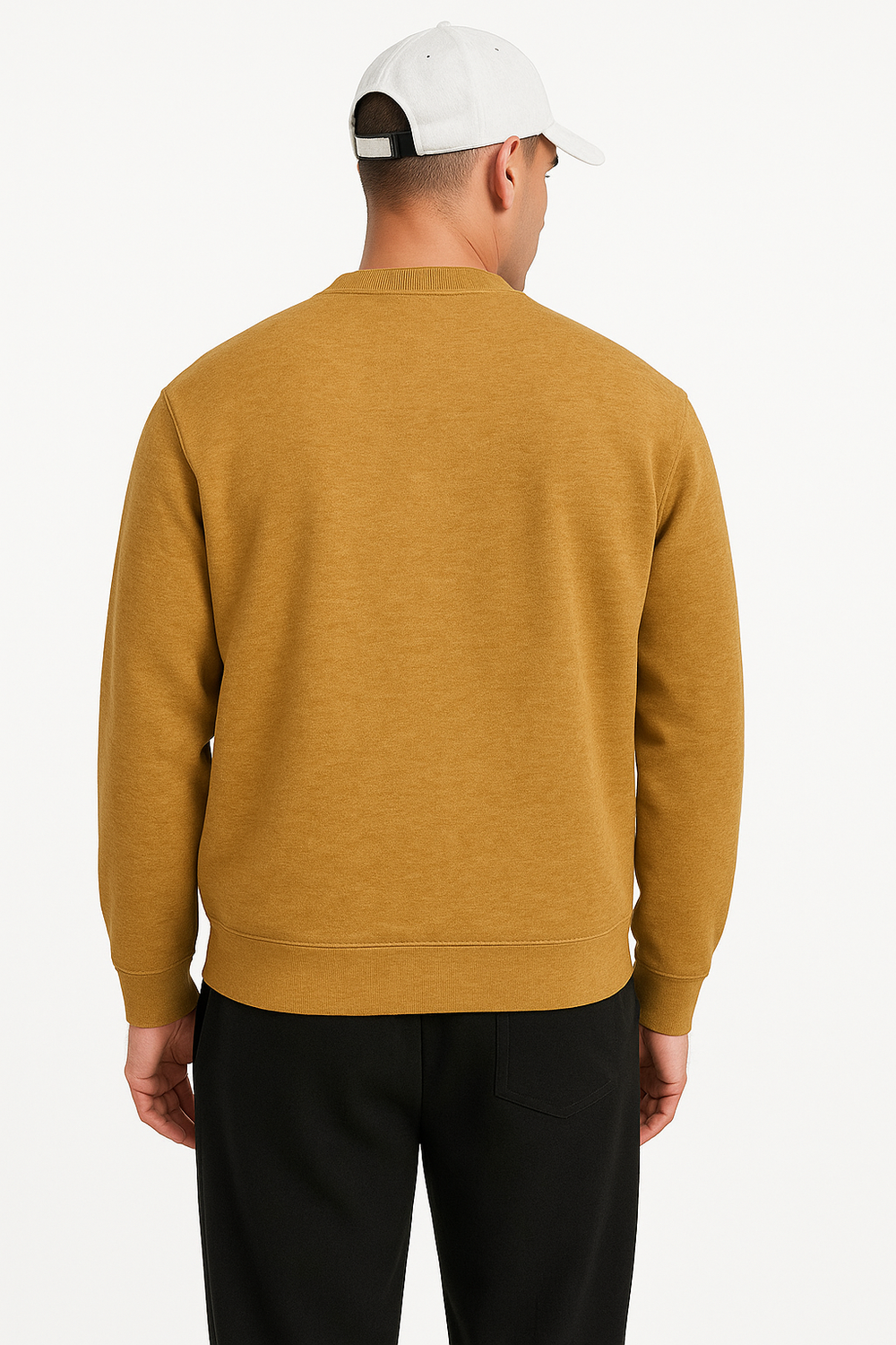 THREADS DESIGN oversized sweatshirt in Orange