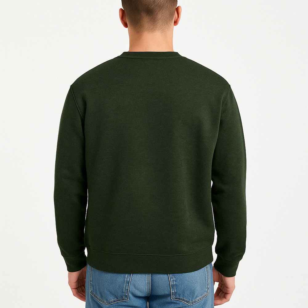 THREADS DESIGN oversized sweatshirt in Khaki