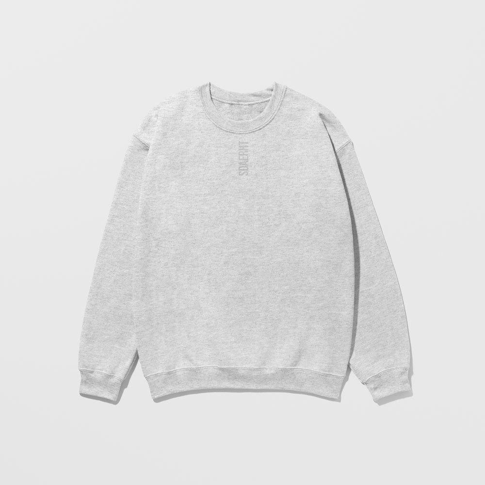 THREADS DESIGN oversized sweatshirt in White