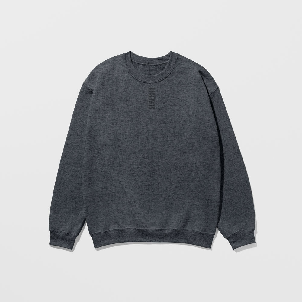 THREADS DESIGN oversized sweatshirt in Graphite