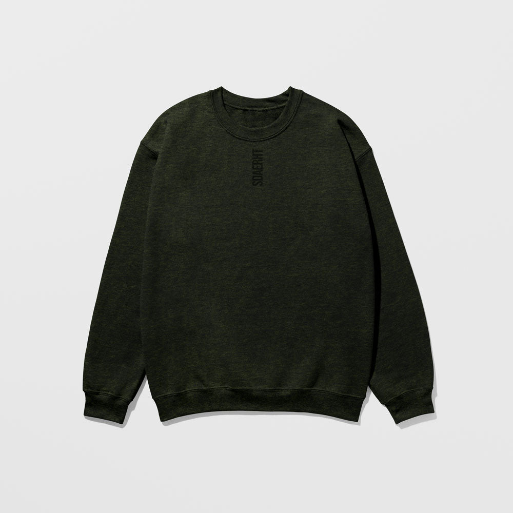 THREADS DESIGN oversized sweatshirt in Khaki