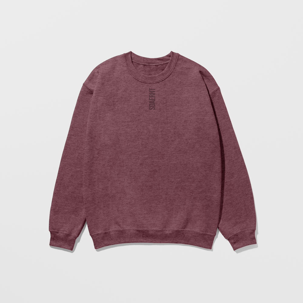 THREADS DESIGN oversized sweatshirt in Ash