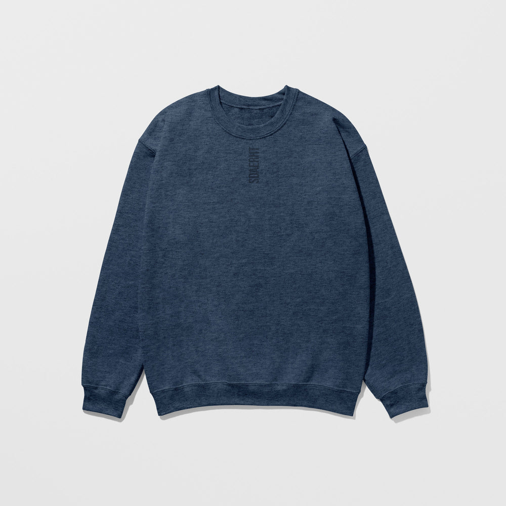 THREADS DESIGN oversized sweatshirt in Charcoal