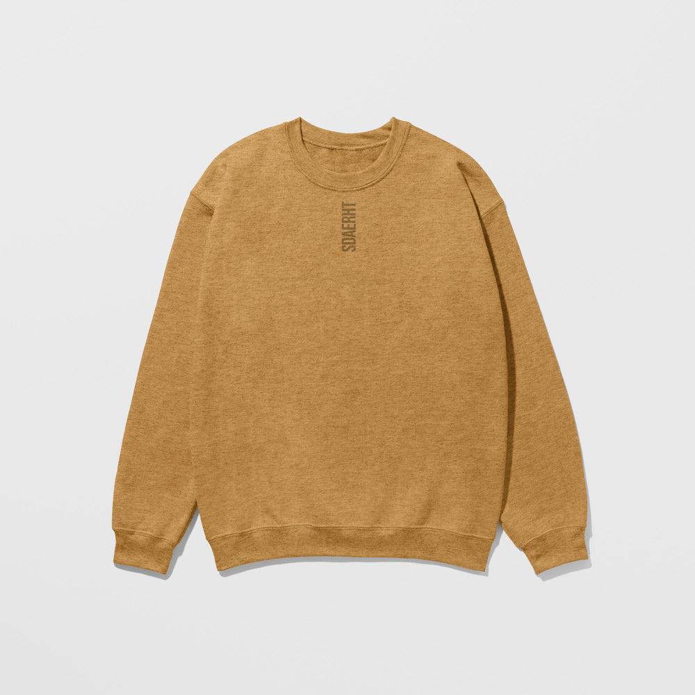 THREADS DESIGN oversized sweatshirt in Orange